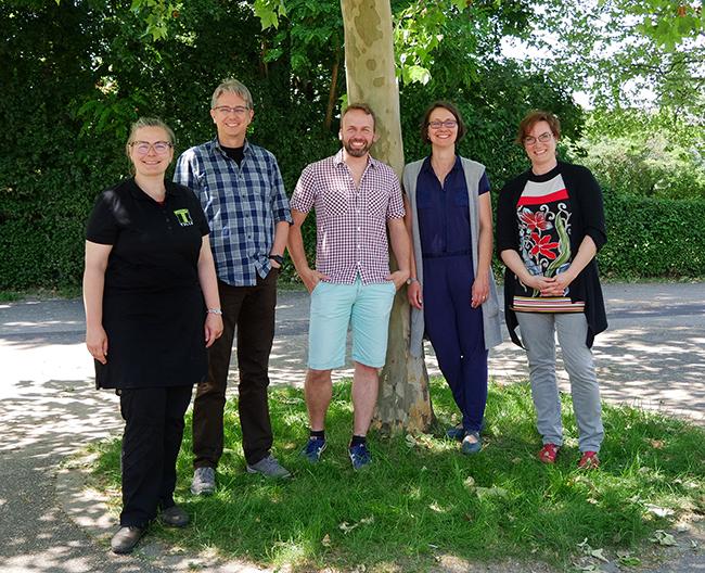 ÖPR: Claudia Dannenmaier, Dirk Schwaderer, Christian Bürk, Tanja Langguth, Astrid Büscher (von li. nach re.)